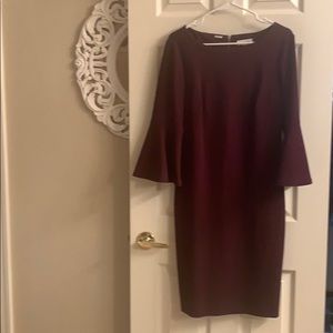 Size 10 Burgundy dress
